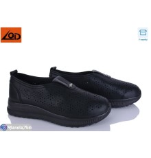 Кросівки жіночі на літо (8 пар р.37-42) чорний  "Dolli"