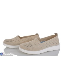 Туфлі жіночі на літо (8 пар р.37-42) бежевий  "KULIBABA"