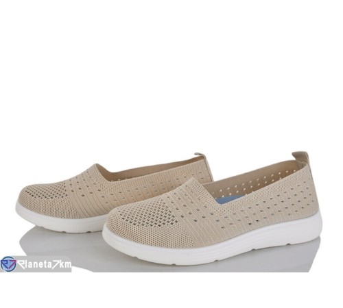 Туфлі жіночі на літо (8 пар р.37-42) бежевий  "KULIBABA"