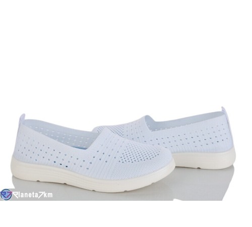 Туфлі жіночі на літо (8 пар р.37-42) білий  "KULIBABA"