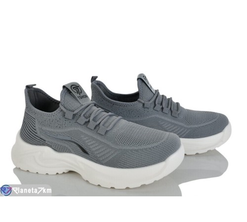 Кросівки чоловічі на літо (8 пар р.40-45) сірий  "KULIBABA"