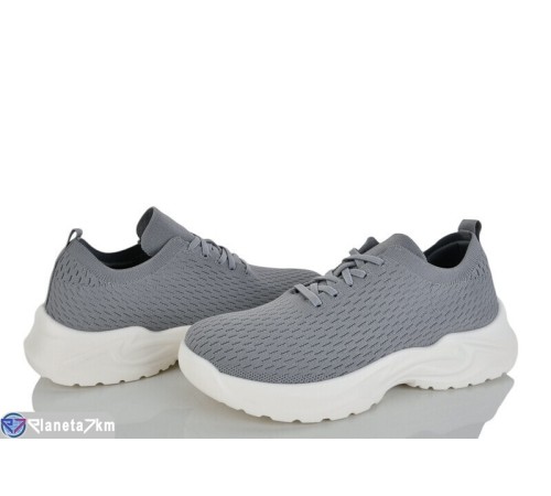 Кросівки чоловічі на літо (8 пар р.40-45) сірий  "KULIBABA"