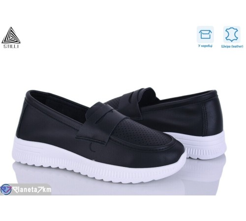 Туфлі жіночі на літо (8 пар р.36-41) чорний  "STILLI Group"