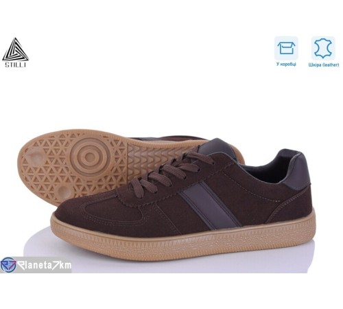 Кросівки чоловічі на весну/осінь (8 пар р.41-45) коричневий  "STILLI Group"