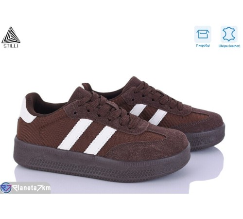 Кросівки жіночі на весну/осінь (8 пар р.36-41) коричневий  "STILLI Group"