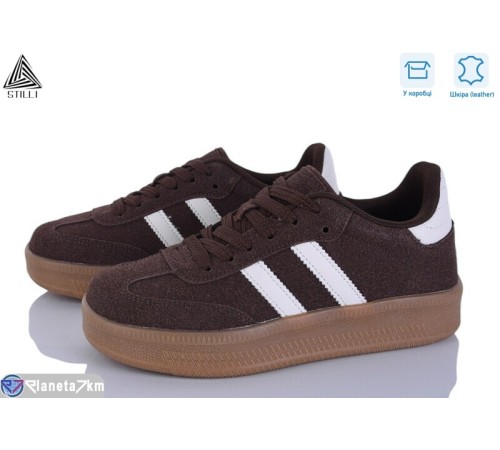 Кросівки жіночі на весну/осінь (8 пар р.36-41) коричневий  "STILLI Group"