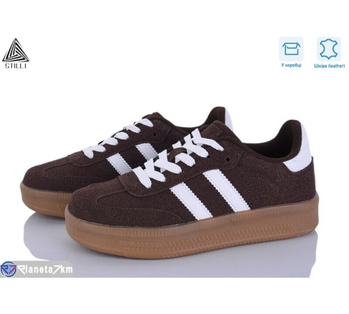 Кросівки жіночі на весну/осінь (8 пар р.36-41) коричневий  "STILLI Group"