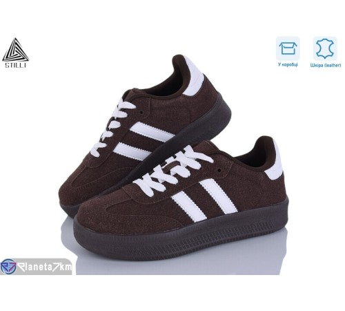 Кросівки жіночі на весну/осінь (8 пар р.36-41) коричневий  "STILLI Group"