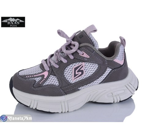 Дитячі кросівки на весну/осінь (8 пар р.32-37) фіолетовий  "Baas"