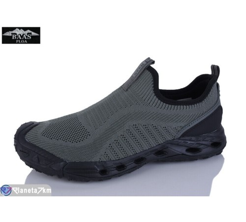 Кросівки чоловічі на літо (8 пар р.41-46) хакі  "Baas"