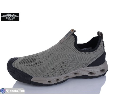 Кросівки чоловічі на літо (8 пар р.41-46) хакі  "Baas"