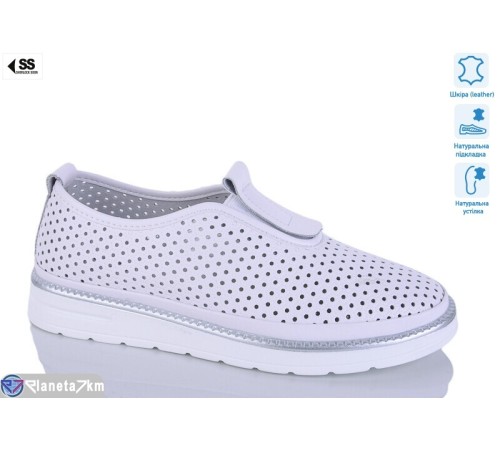 Кросівки жіночі на літо (8 пар р.36-41) білий  "KLAKSON"