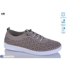 Кросівки жіночі на літо (8 пар р.36-41) коричневий  "KLAKSON"