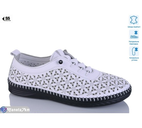 Кросівки жіночі на літо (8 пар р.36-41) білий  "KLAKSON"