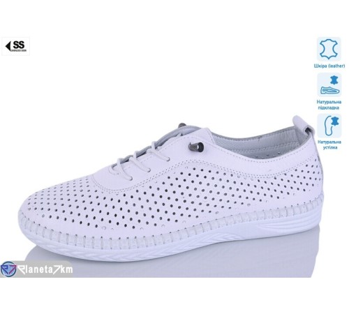 Кросівки жіночі на літо (8 пар р.36-41) білий  "KLAKSON"