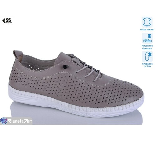 Кросівки жіночі на літо (8 пар р.36-41) коричневий  "KLAKSON"