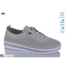 Кросівки жіночі на літо (8 пар р.36-41) бежевий  "KLAKSON"