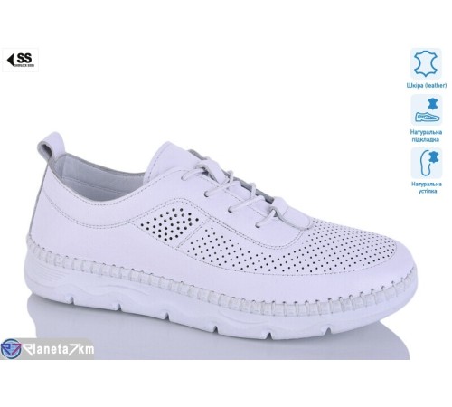 Кросівки жіночі на літо (8 пар р.36-41) білий  "KLAKSON"
