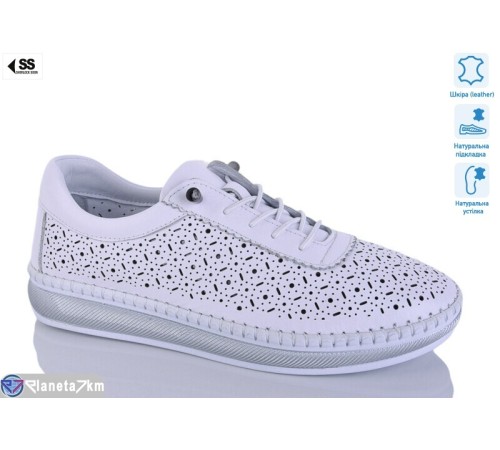 Кросівки жіночі на літо (8 пар р.36-41) білий  "KLAKSON"