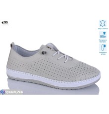 Кросівки жіночі на літо (8 пар р.36-41) бежевий  "KLAKSON"