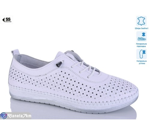 Кросівки жіночі на літо (8 пар р.36-41) білий  "KLAKSON"