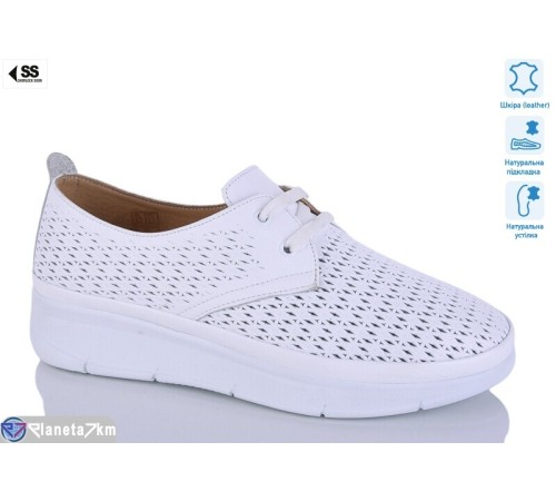 Кросівки жіночі на літо (8 пар р.36-41) білий  "KLAKSON"