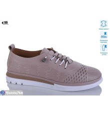 Кросівки жіночі на літо (8 пар р.36-41) коричневий  "KLAKSON"