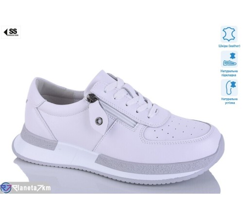 Кросівки жіночі на весну/осінь (8 пар р.36-41) білий  "KLAKSON"
