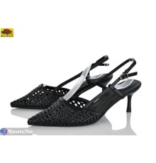 Туфлі жіночі на літо (6 пар р.35-40) чорний  "Mei De Li"