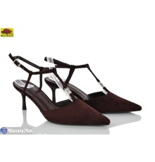 Туфлі жіночі на літо (6 пар р.35-40) коричневий  "Mei De Li"