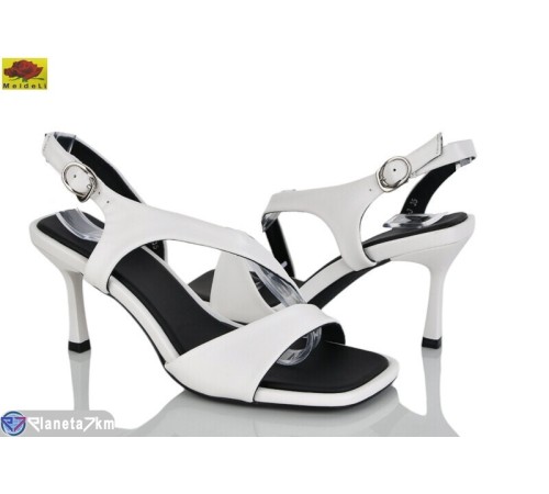 Босоніжки жіночі на літо (6 пар р.35-40) білий  "Mei De Li"