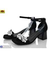 Босоніжки жіночі на літо (6 пар р.36-40) чорний  "Mei De Li"