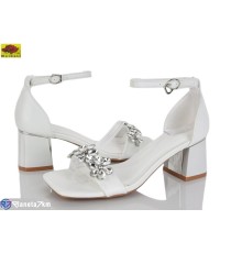 Босоніжки жіночі на літо (6 пар р.36-40) білий  "Mei De Li"