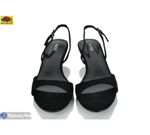 Босоніжки жіночі на літо (6 пар р.36-40) чорний  "Mei De Li"