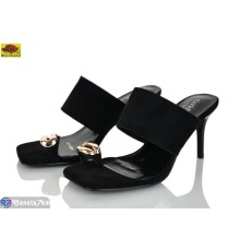 Босоніжки жіночі на літо (6 пар р.36-40) чорний  "Mei De Li"