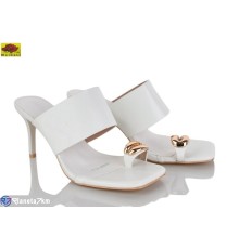 Босоніжки жіночі на літо (6 пар р.36-40) білий  "Mei De Li"