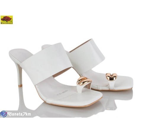 Босоніжки жіночі на літо (6 пар р.36-40) білий  "Mei De Li"