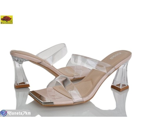 Босоніжки жіночі на літо (6 пар р.36-40) бежевий  "Mei De Li"