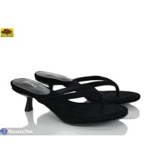 Шлепки жіночі на літо (6 пар р.36-40) чорний  "Mei De Li"