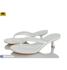 Шлепки жіночі на літо (6 пар р.36-40) білий  "Mei De Li"