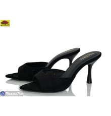 Шлепки жіночі на літо (6 пар р.36-40) чорний  "Mei De Li"