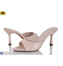 Шлепки жіночі на літо (6 пар р.36-40) бежевий  "Mei De Li"