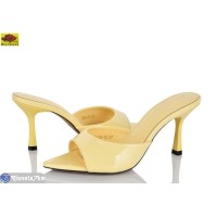 Шлепки жіночі на літо (6 пар р.36-40) жовтий  "Mei De Li"