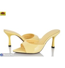 Шлепки жіночі на літо (6 пар р.36-40) жовтий  "Mei De Li"