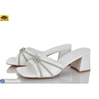 Шлепки жіночі на літо (6 пар р.36-40) білий  "Mei De Li"