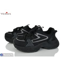Кросівки жіночі на весну/осінь (8 пар р.36-41) чорний  "Veagia-ADA"