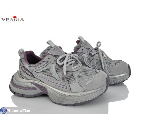 Кросівки жіночі на весну/осінь (8 пар р.36-40) сірий  "Veagia-ADA"