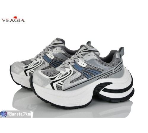 Кросівки жіночі на весну/осінь (8 пар р.36-40) сірий  "Veagia-ADA"