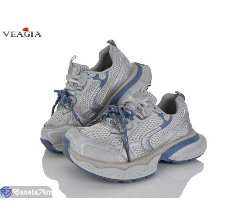 Кросівки жіночі на весну/осінь (8 пар р.36-40) сірий  "Veagia-ADA"