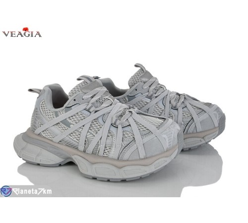 Кросівки жіночі на весну/осінь (8 пар р.36-40) сірий  "Veagia-ADA"